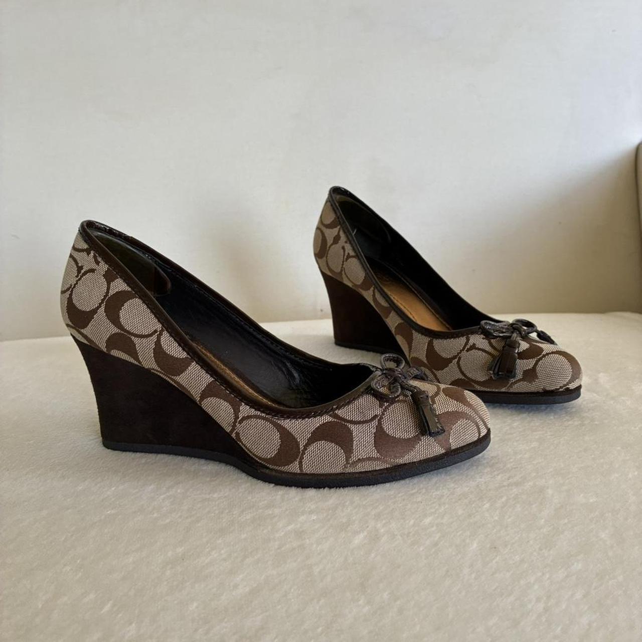 Vintage Brown Wedges